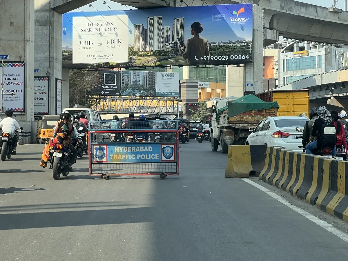 Traffic Barricade Outside Lifestyle